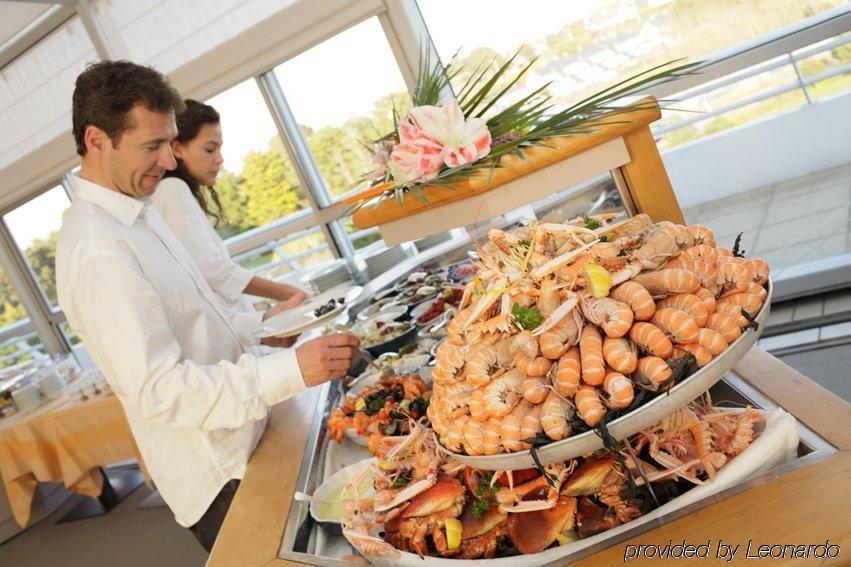 Miramar La Cigale Hotel Thalasso & Spa Arzon Restaurant billede