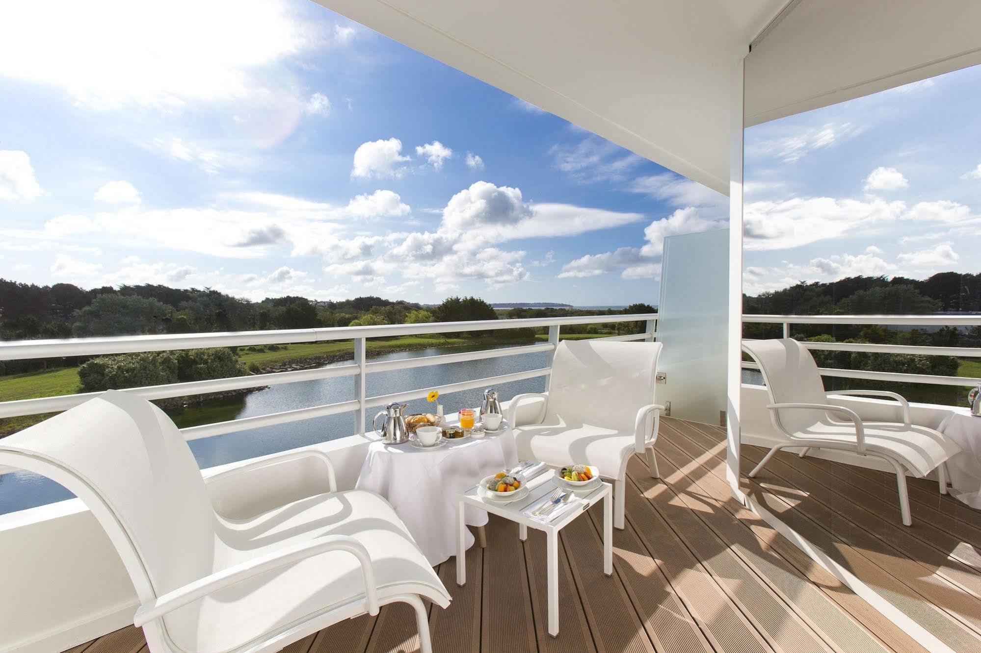 Miramar La Cigale Hotel Thalasso & Spa Arzon Eksteriør billede
